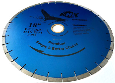 18'' Diamond Bridge Saw Blade Silent Core for Granite Stone Marble 50/60mm Arbor