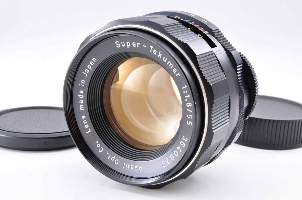 Near MINT] Pentax Asahi Super-Takumar 55mm F/1.8 Standard