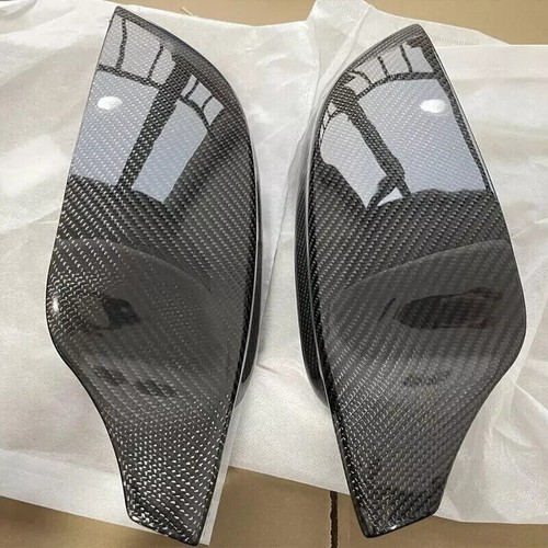 2X Real Carbon Fiber G8X Style Side Mirror Cover Cap FOR BMW G30 G20 G28 G22 G38 - Picture 1 of 16