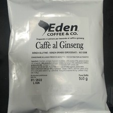 1 Kg caffè SOLUBILE al GINSENG EDEN PREPARATO PROFESSIONALE PER BAR DISTRIBUTORE