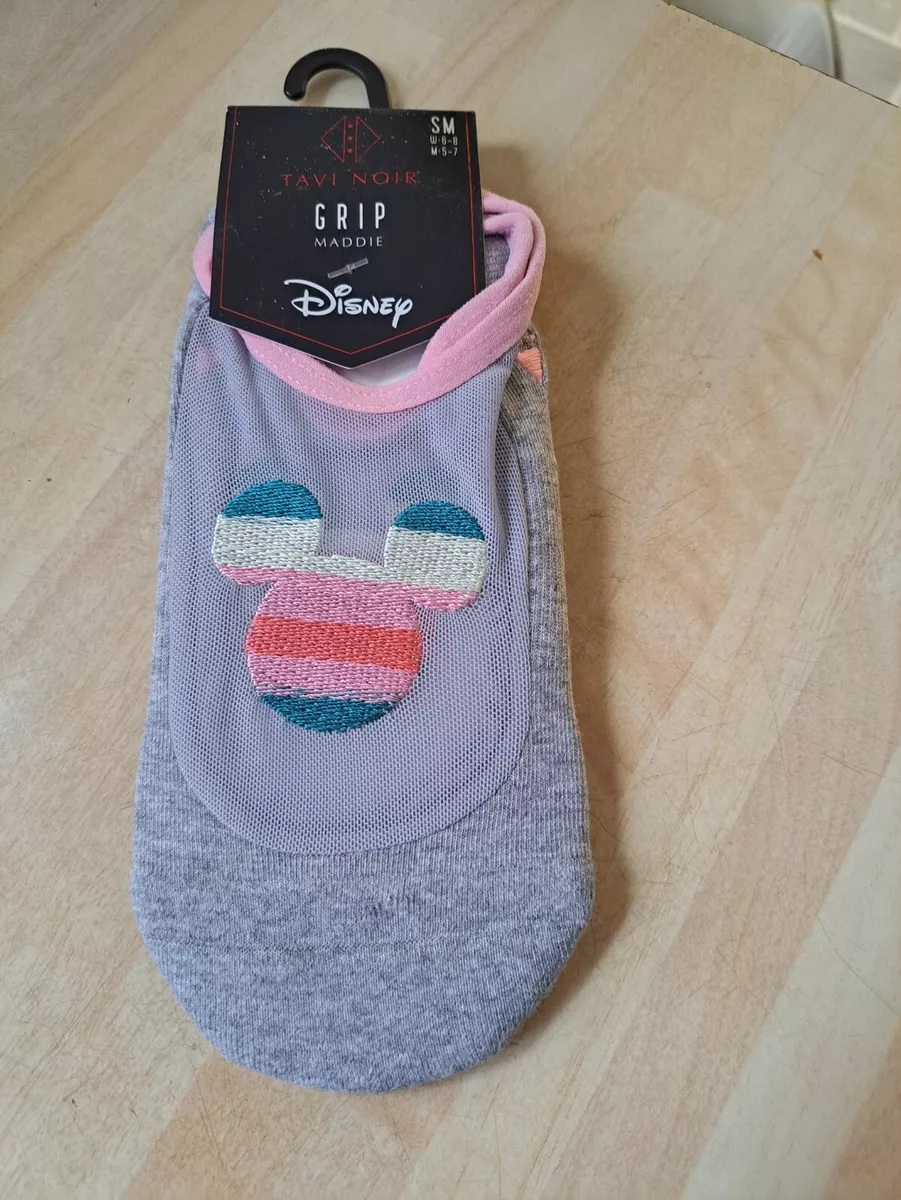 Disney Tavi Noir Maddie Grip Socks - Sheer Top - Pilates, Barre