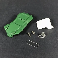 VW Buggy 164.  HO slot car  body kit. (green)