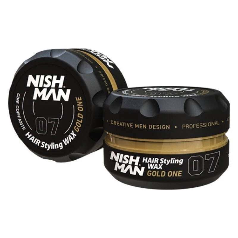 NISHMAN 07 HAIR STYLING WAX GOLD ONE 150 ML