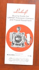 LINHOF BUYING GUIDE -PRECISON CAMERA/TRIPODS/142440