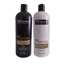 Tresemme Rich Moisture Shampoo and Conditioner, 28 oz, 2 Count