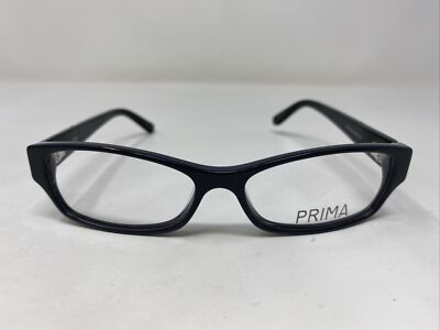 PRIMA P102 DK.GREY 49-15-135 Dark Gray Plastic Full Rim Eyeglasses Frame Q113
