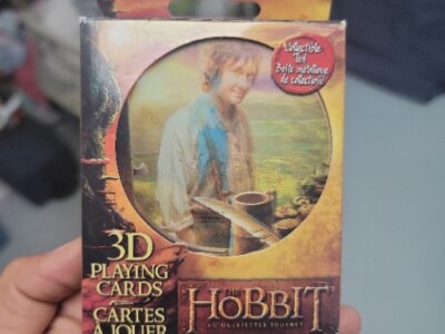 The Hobbit 3D Playing Cards w/ Collectible Tin Limited Edition