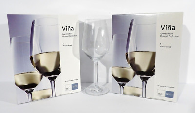 Set of 4 Schott Zwiesel Crystal Wine Glasses 8.5'' Tall 13.6 oz NEW
