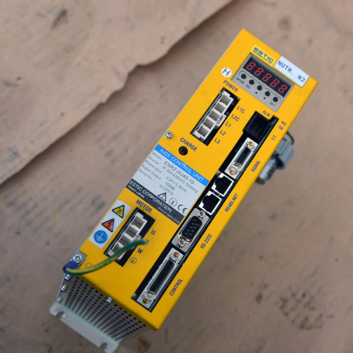 Estic Servo Drive NUTRUNNER Nut Runner Axis Control Unit Estic Servo Drive NUTRUNNER Nut Runner Axis Control Unit