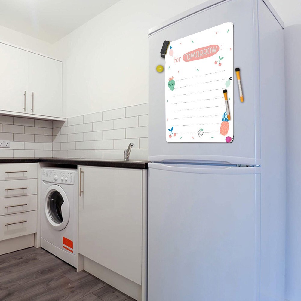 Fridge Message Board Moistureproof Plan Board Weekly Meal