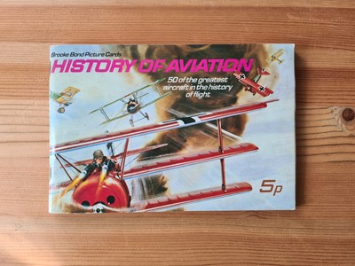 Brooke Bond Picture Cards History Of Aviation Book