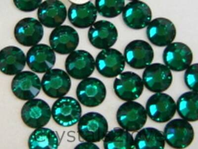 SS10 EMERALD HOTFIX European Rhinestones 1 gross