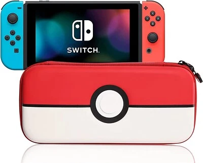Pokemon Carry Case Protective Case For Nintendo SWITCH /OLED with 4 Caps Free