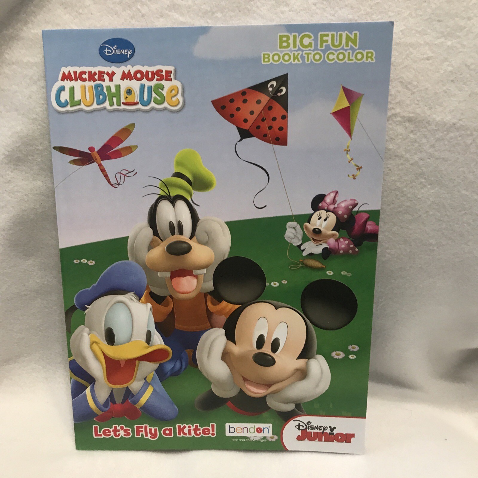 Disney Jr. Book 2 Disney Mickey Mouse Clubhouse Big Fun Disney Jr. Coloring Books & 64 ...