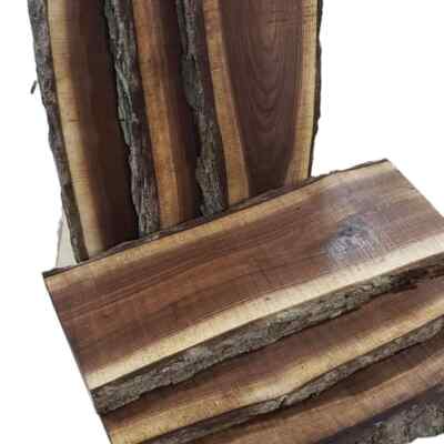 2ft Black Walnut Live Edge Slabs 1 1/4'' to 1 1/2'' Thick