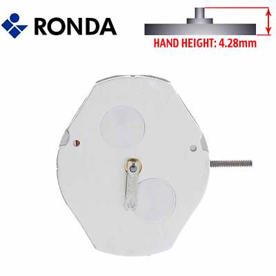 Harley Ronda 762 Quartz Watch Movement, 2 Hands (Swiss Parts & Swiss Made)