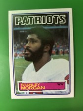 1983 Topps Stanley Morgan COR New England Patriots #334