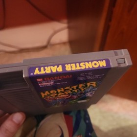 Monster Party (Nintendo Entertainment System) NES Cartridge Only TESTED BANDAI