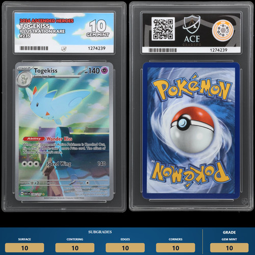 Togekiss graded ACE 10 for sale on eBay