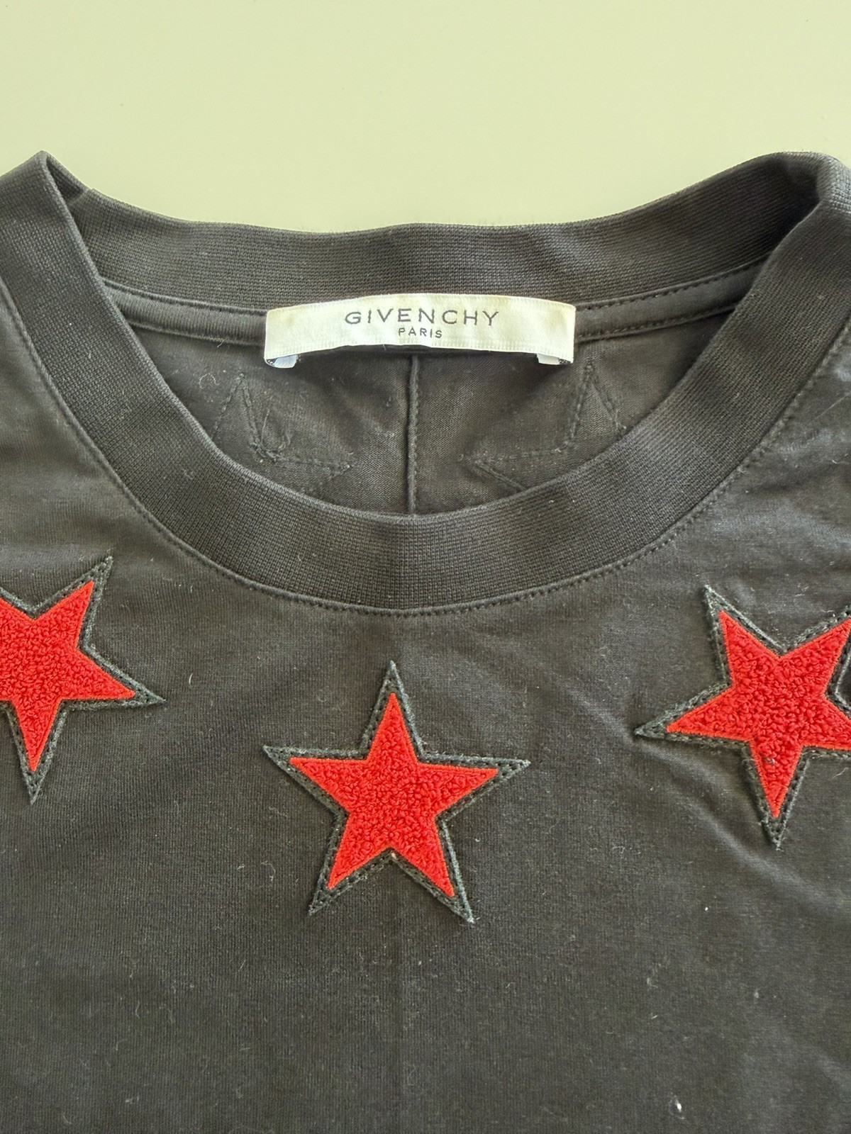 Givenchy Mens Tshirt Black Rare Riccardo Tisci￼ image 2
