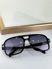 TomFord TF884 Falconer Men's Aviator Sunglasses Size: 60 18-140