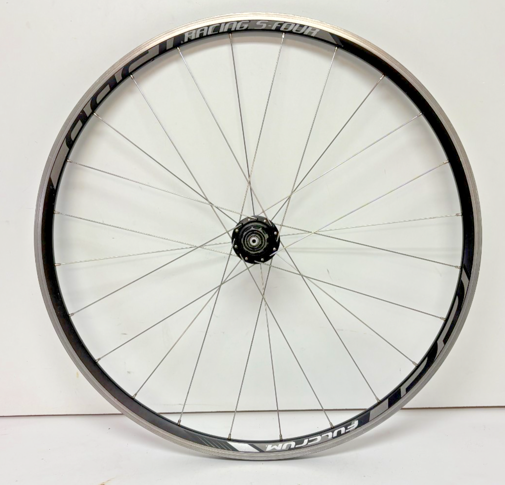 Fulcrum Racing S-Four 24-Spoke Black Aluminum 700C Road Bike Rear
