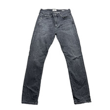 Citizens Of Humanity Skyla Gray Mid Rise Cigarette Jeans 26 Stretch Cotton Blend