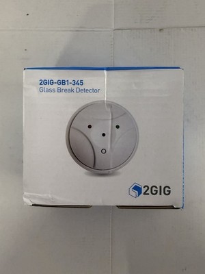 2GIG GB1-345 Glass Break Detector   Wireless 345 MHz Alarm Sensor - Lot of 2 pcs