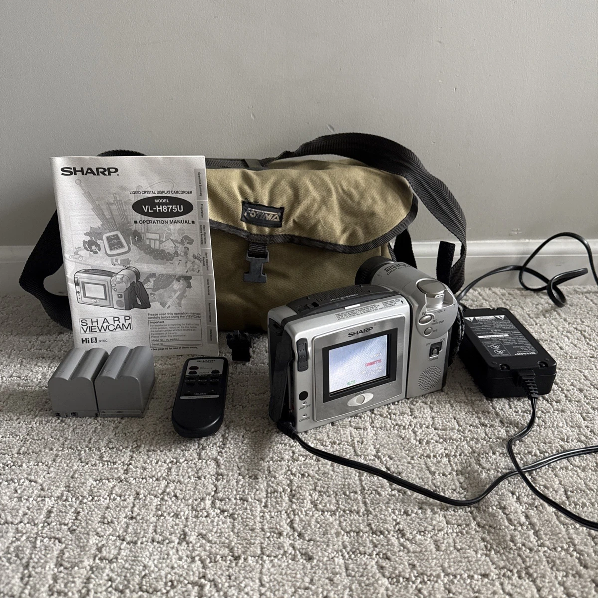 Sharp Viewcam Standard Definition Hi8 Camcorders for sale | eBay