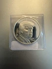 Donald Trump 45th President 1 oz .999 Fine Silver Round – White House Reverse