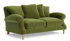 LOAF Crumpet Small Sofa in Good Green Velvet (1966)