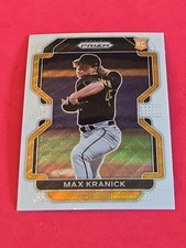 2022 Max Kranick ROOKIE RC Panini Prizm #185 White Wave Prizm