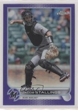 2022 Topps Chrome Update Purple Refractor Jacob Stallings #USC92 3v8