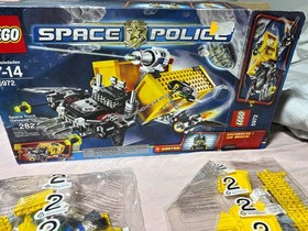 LEGO Space Police: Container Heist (5972) SET ONLY, NO MINIFIGS (READ DESC!)
