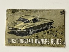 1965 Corvette Owners Manual Second Edition 1964 ORIGINAL NOT a reprint or repro