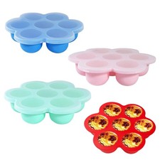 Baby Food Freezer Tray with Lids, Silicone Baby Food Storage Container