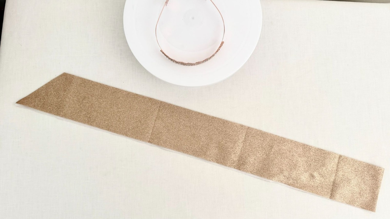 50th Birthday Tiara and Sash Set Rose Gold 50 and Fabulous Glitter Party Accesso