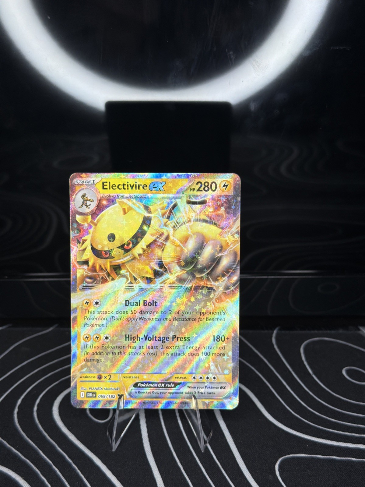 Electivire ex - 069/182 - Double Rare - Destined Rivals - Pokemon Card - NM/M
