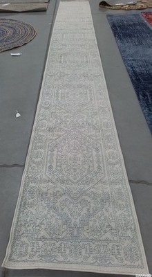 SLATE / IVORY 2'-6'' x 18'-0'' Flaw in Rug, Reduced Price 1172791790 ADR108T-218