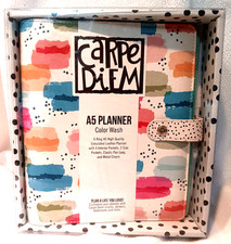 REDUCED PRICE! CARPE DIEM A5 planner "ONLY ONE of 3 plannners" NEW (ruth5522)