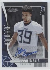 2019 Panini Absolute Rookie Signatures Alex Barnes #193 Auto z5i