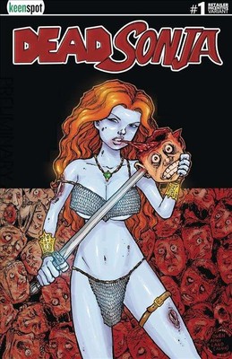 Dead Sonja #1E FN; Keenspot | Retailer Incentive Variant Red Sonja Parody - w/Ba
