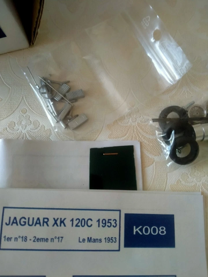 PADDOCK kit 1:43 Jaguar XK 120 C 1er 24 LM 53 K008 260/300 - Immagine 4 di 4