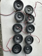 10Pcs 3W 8 Ohm Mini Speakers Metal Shell round Internal Magnet Speaker ...