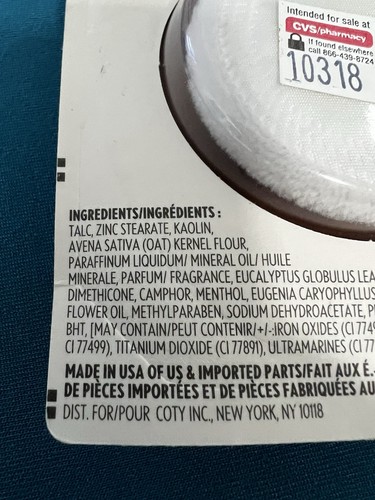 Covergirl Clean Pressed Powder #110 CLASSIC IVORY originale TALC nuovo, sigillato - Foto 5 di 5