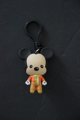 DISNEY MICKEY MOUSE 2.5'' 3D BAG CLIP KEYCHAIN