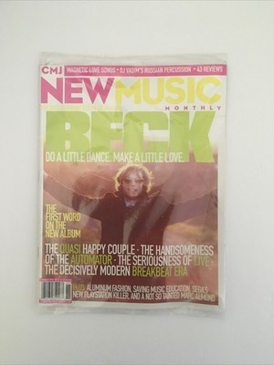 CMJ New Music Monthly magazine NOV 1999 - Beck and Magnetic Love Songs with CD