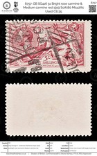 8757: GB SG416 5s Bright rose carmine & Medium carmine red 1919 Sc#180 Mi142IIIc
