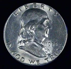 1953-S Franklin Half Dollar Brilliant Uncirculated BU Coin