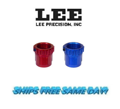 Lee Precision 2-Pack Von Spline Drive Breech Lock Buchsen ROT UND BLAU 90095